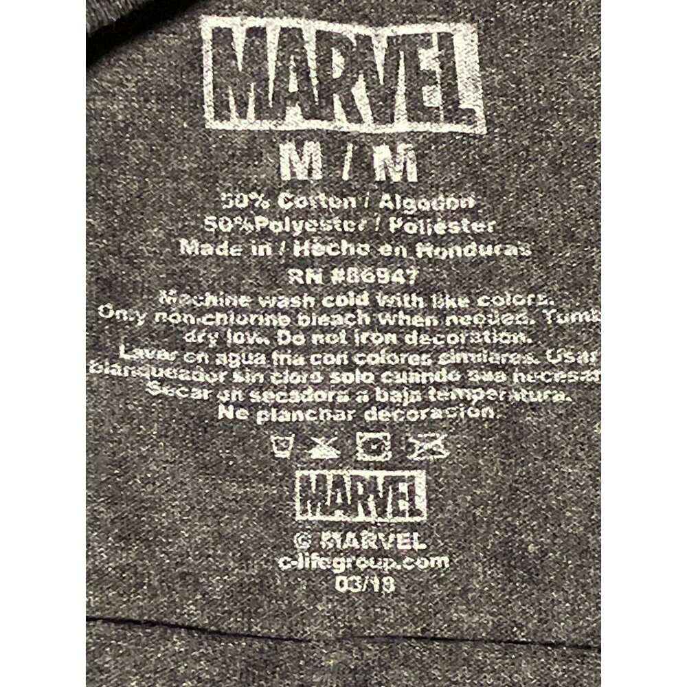 Marvel Comics The Black Panther Grey T-shirt Men’s Size M - Picture 5 of 7